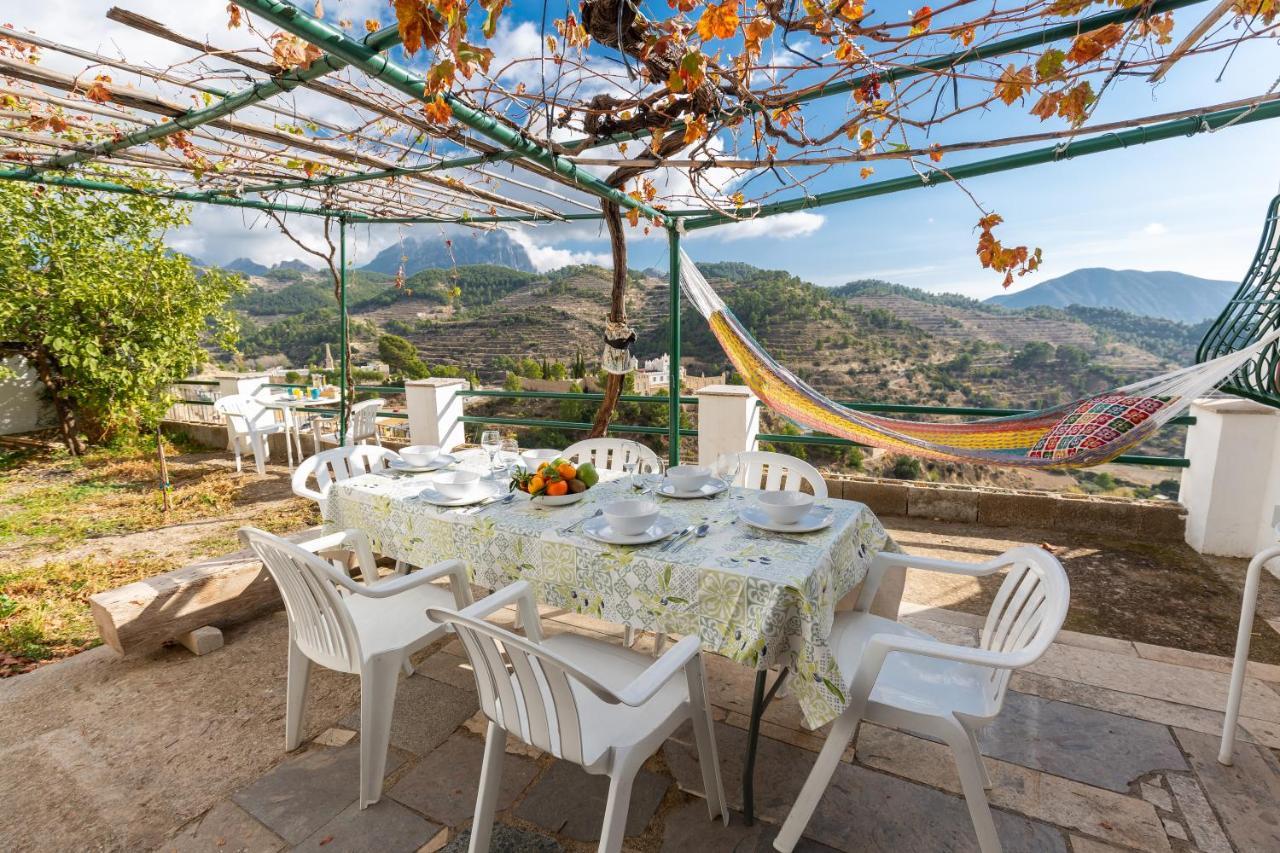 Casa Marcelino Y Pepa Rosa Villa Sella Buitenkant foto