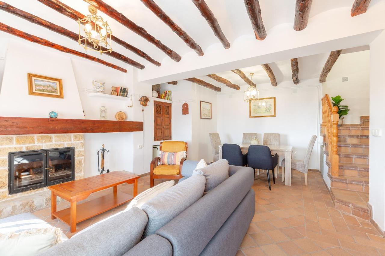 Casa Marcelino Y Pepa Rosa Villa Sella Buitenkant foto